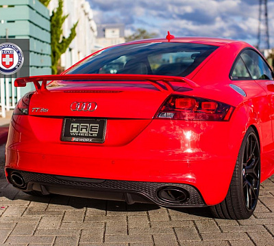 Фото дисков HRE S101 на Audi TT (8J)