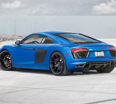 Фото дисков Strasse Wheels SM5R Deep Concave Monoblock на Audi R8 (4S)