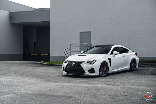 Фото дисков Vossen S17-01 Сатиновый графит на Lexus GS IV