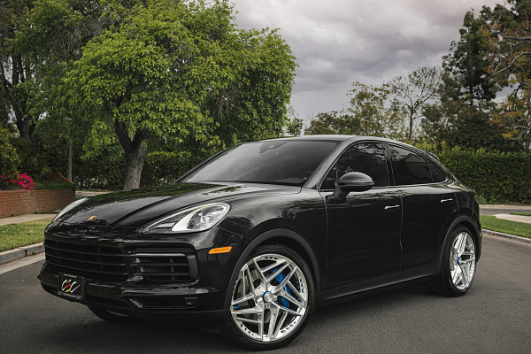 Фото дисков CEC C113 Сатиновый лак на Porsche Macan I