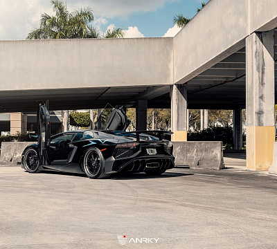 Фото дисков Anrky JDX-316 на Lamborghini Aventador