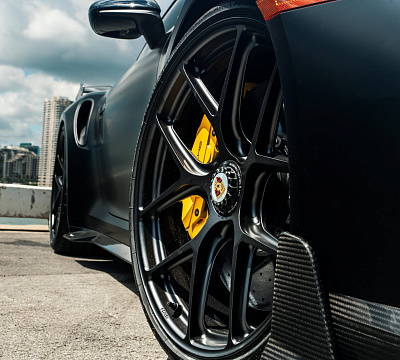Фото дисков HRE R101 Lightweight на Porsche 911 VIII