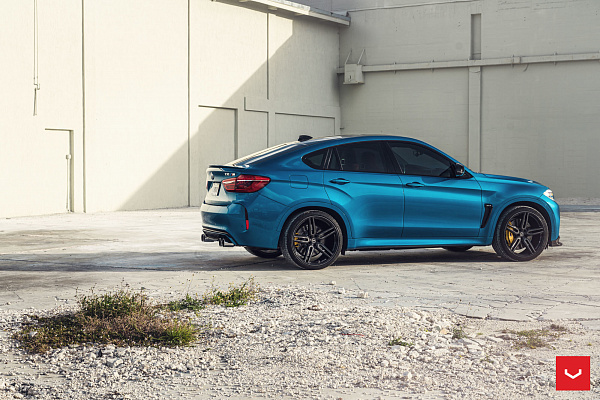 Фото дисков Vossen HF-1 Глянцевый темный лак на BMW X6/X6 M (F16/F86)