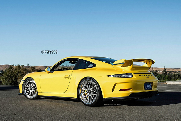 Фото дисков Strasse Wheels SV10M Deep Concave FS Глянцевый лак на Porsche 911 VII