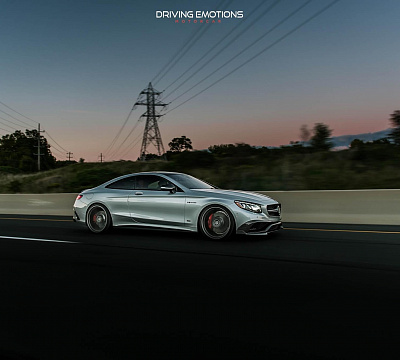 Фото дисков HRE P204 на Mercedes-Benz S-Class (W222, C217)