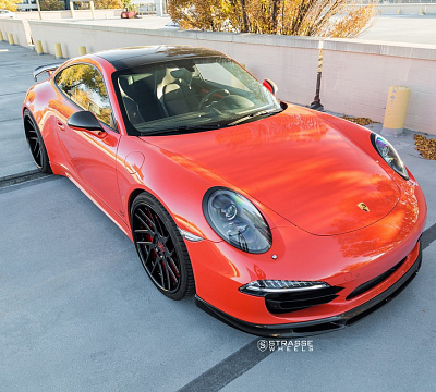 Фото дисков Strasse Wheels SM7T Deep Concave на Porsche 911 VII