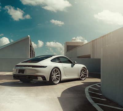 Фото дисков Vossen EVO-2 на Porsche 911 VIII