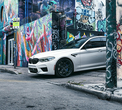 Фото дисков Vossen HF-5 на BMW 5/M5 (G30/F90)