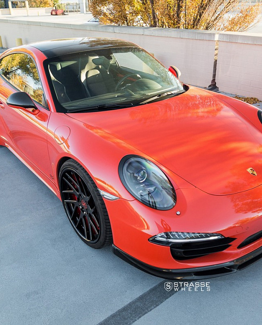 Фото дисков SM7T Deep Concave Другой цвет на Porsche 911 VII