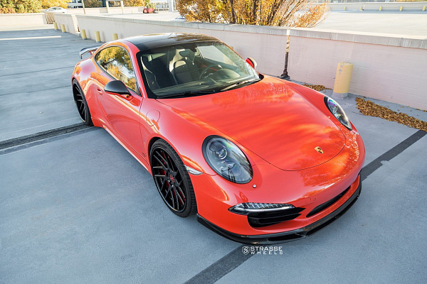 Фото дисков Strasse Wheels SM7T Deep Concave Другой цвет на Porsche 911 VII