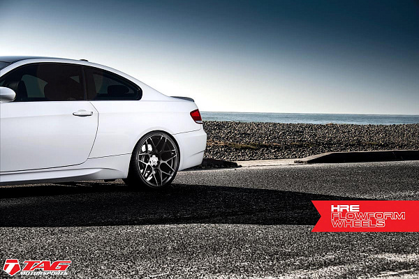 Фото дисков HRE FF01 Черный сатин на BMW 3/M3 (E90)