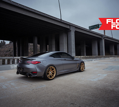 Фото дисков HRE FF04 на Infiniti Q60 II