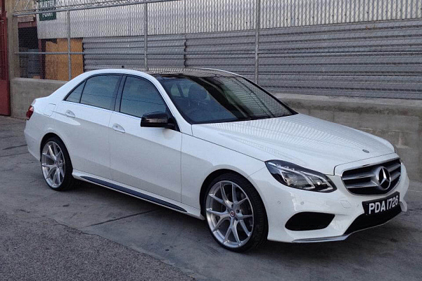 Фото дисков HRE P101 Глянцевый лак на Mercedes-Benz E-Class (W212, S212, C207)