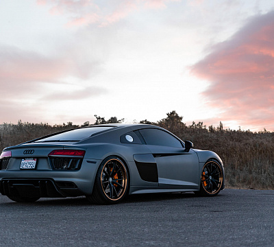 Фото дисков HRE S101 на Audi R8 (4S)
