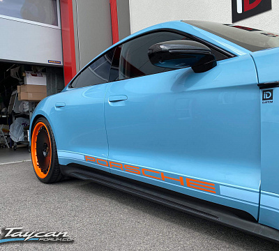Фото дисков HRE 935 на Porsche Taycan I