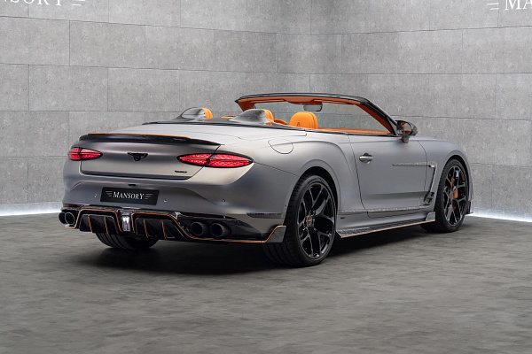 Фото дисков Mansory BY.5 Черный глянец на Bentley Continental GT IV