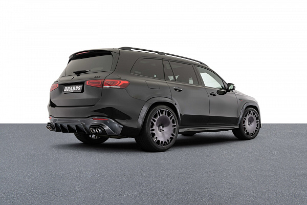Фото дисков BRABUS Monoblock M (Platinum Edition) Черный глянец на Mercedes-Benz GLS (X167)