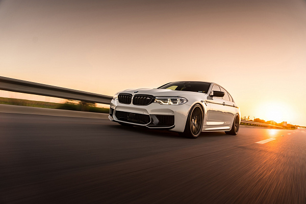 Фото дисков HRE P101 Сатиновый графит на BMW 5/M5 (G30/F90)