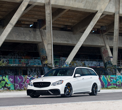 Фото дисков Vossen VFS-5 на Mercedes-Benz E-Class (W212, S212, C207)