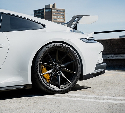 Фото дисков Vossen EVO-2 на Porsche 911 VIII