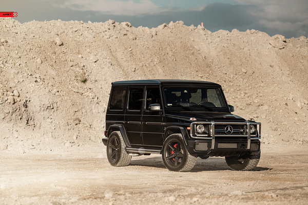 Фото дисков Anrky AN15 Черный сатин на Mercedes-Benz G-Class II