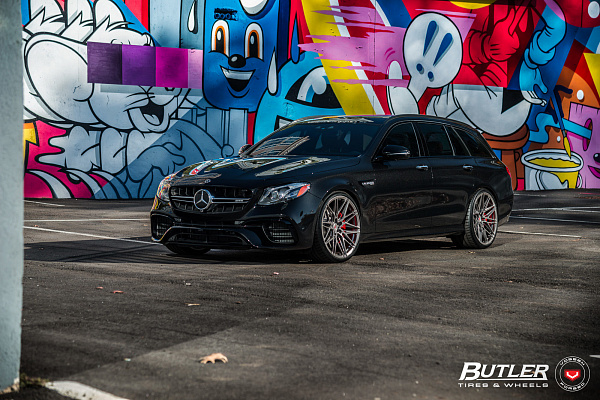Фото дисков Vossen EVO-5R Глянцевый графит на Mercedes-Benz E-Class (W213, S213, C238)