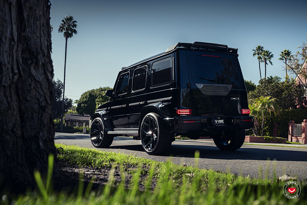 Фото дисков Vossen EVO-3 Черный глянец на Mercedes-Benz G-Class III