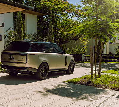 Фото дисков Vossen HF-8 на Land Rover Range Rover V