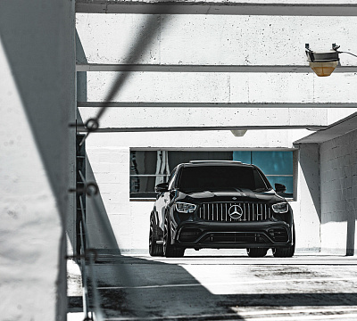 Фото дисков Vossen HF-5 на Mercedes-Benz GLC (X253, C253)