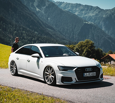 Фото дисков Vossen HF-3 на Audi A/RS 6 (C8)