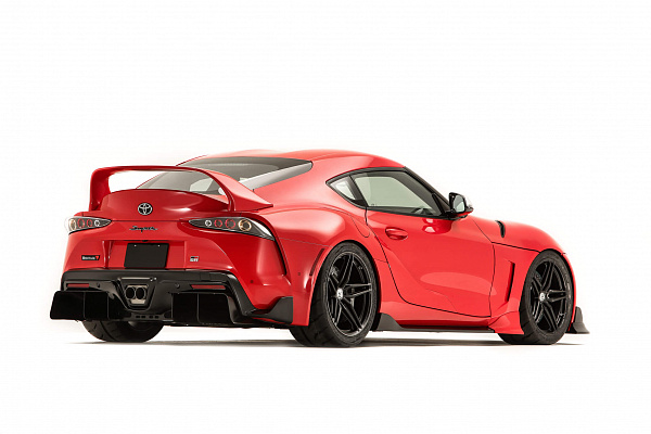Фото дисков HRE P107SC Черный сатин на Toyota Supra A90