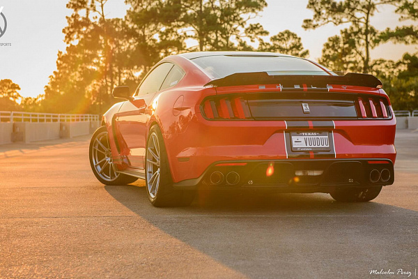 Фото дисков HRE FF04 Серебро на Ford Mustang VI