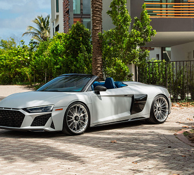 Фото дисков HRE P103 на Audi R8 (4S)