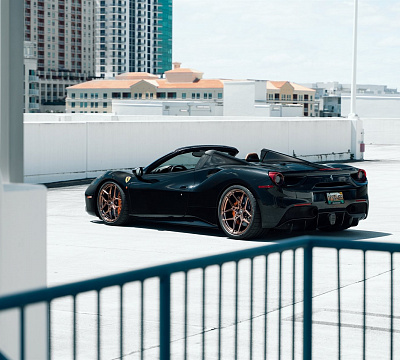 Фото дисков Anrky S1-X4 на Ferrari 812