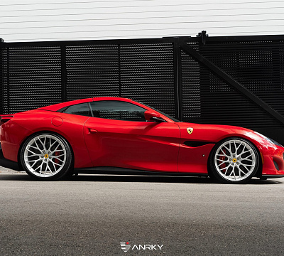 Фото дисков Anrky AN10 на Ferrari Portofino