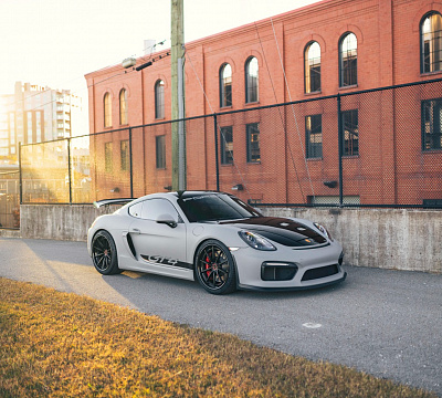 Фото дисков Brixton Forged R11-R на Porsche Cayman II