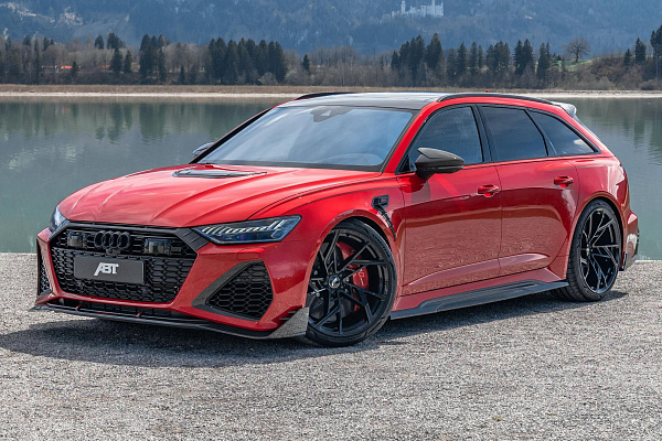 Фото дисков ABT RS7-LE Черный глянец на Audi A/RS 6 (C8)