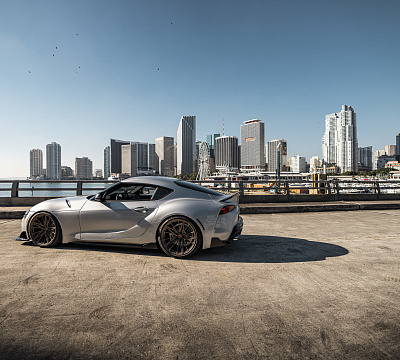 Фото дисков Vossen M-X6 на Toyota Supra A90