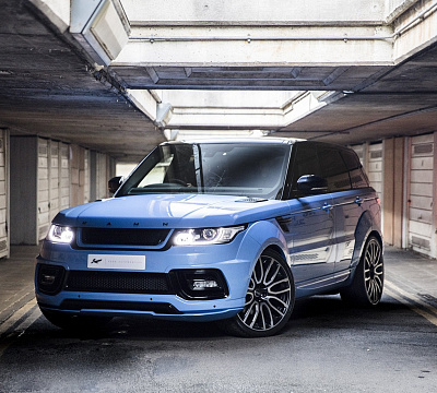 Фото дисков Kahn Pace Car на Range Rover Sport II