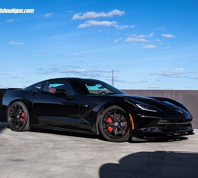 Фото дисков HRE P101 на Chevrolet Corvette C7