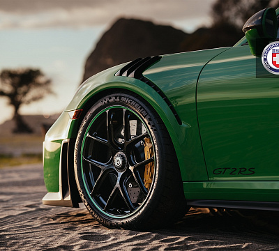 Фото дисков HRE R101 Lightweight на Porsche 911 VII