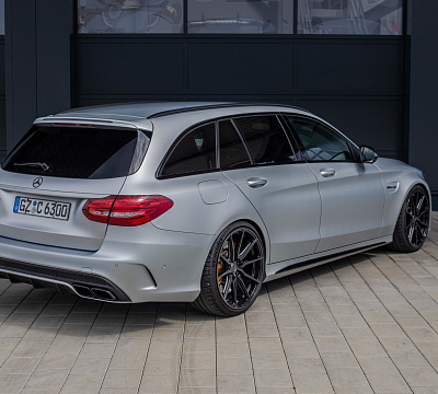 Фото дисков Vossen HF-3 на Mercedes-Benz C-Class (W205)