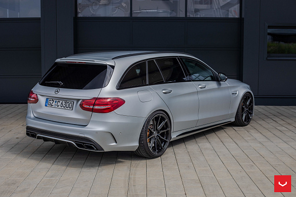Фото дисков Vossen HF-3 Глянцевый темный лак на Mercedes-Benz C-Class (W205)