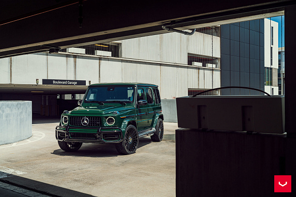 Фото дисков Vossen HF-8 Черный глянец на Mercedes-Benz G-Class III