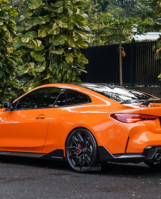 Фото дисков FDE06 Черный сатин на BMW 4/M4 (G22/G82)