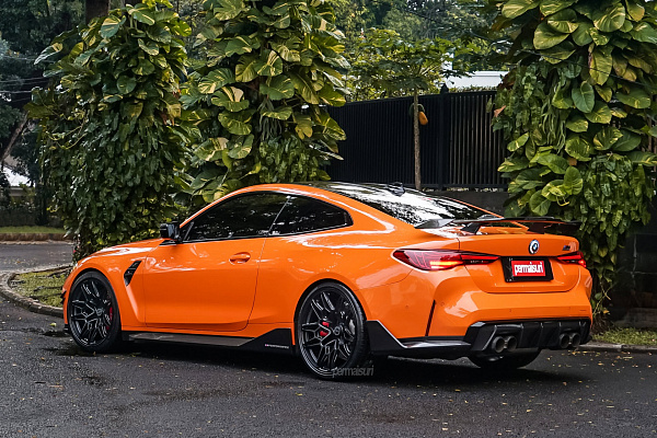 Фото дисков Brixton Forged FDE06 Черный сатин на BMW 4/M4 (G22/G82)