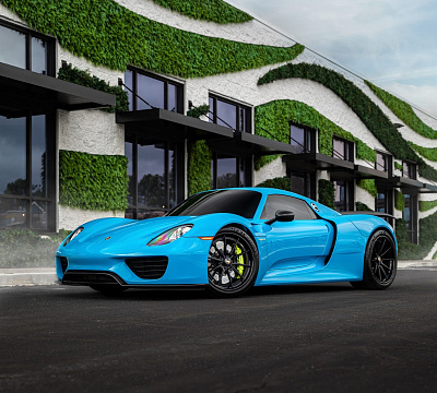 Фото дисков Anrky AN38 на Porsche 918 Spyder