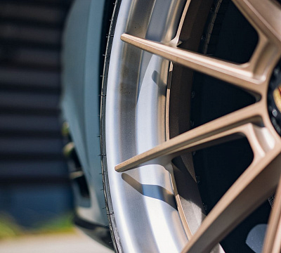 Фото дисков Anrky AN38 на Porsche 911 VII