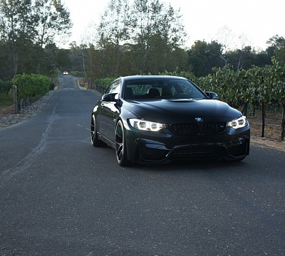 Фото дисков HRE P101 на BMW 4/M4 (F32/F82)