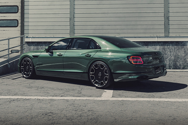 Фото дисков Brixton Forged LX06 Алмазная проточка на Bentley Flying Spur III